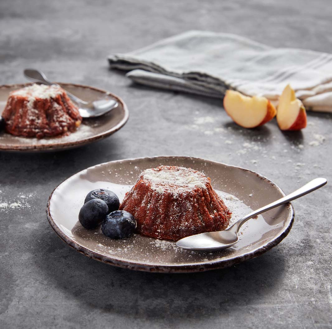 Receita de Petit Gâteau de maçã