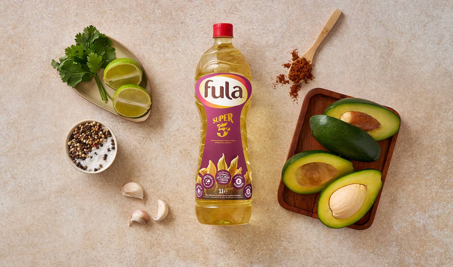 Receita de Creme de Abacate, Lima e Coentros