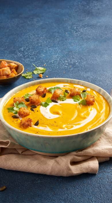 Receita de Sopa de Abóbora