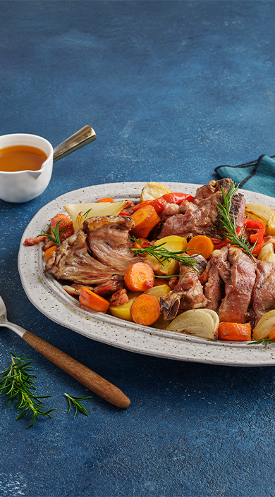Cabrito assado no forno