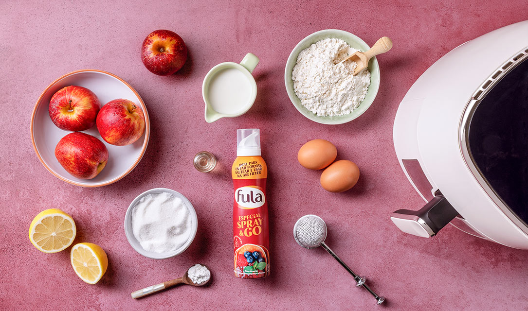 Fula - Tarte de Maçã na Air fryer
