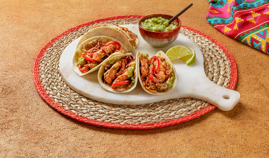 Fula - Receita de Fajitas de Frango na Air fryer