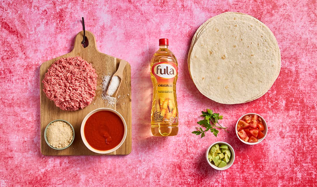 burrito de carne picada