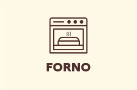 ícone de óleo para forno