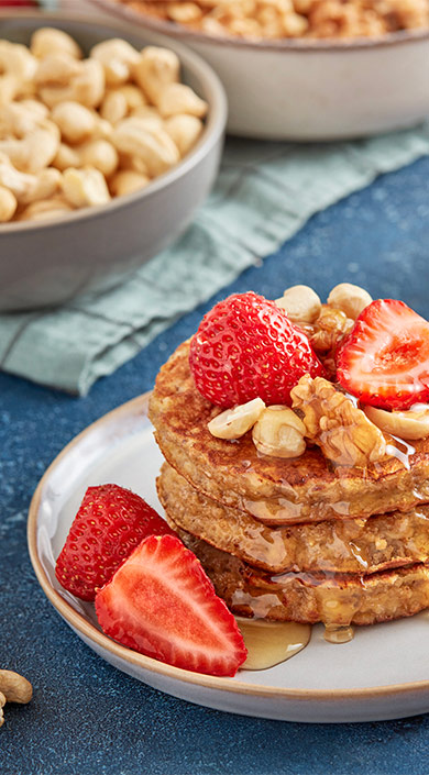 Receita de Panquecas de Banana Simples