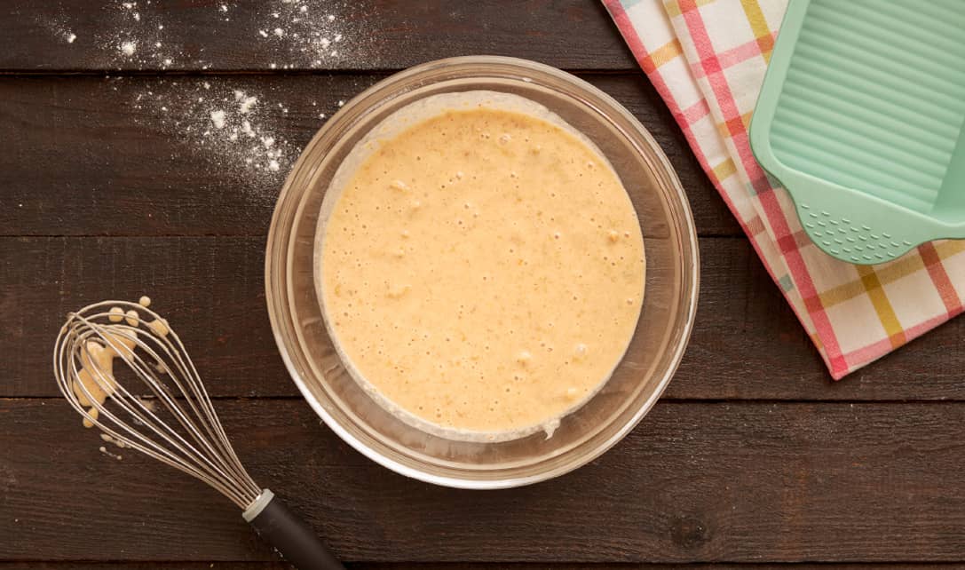 Massa para pão de noz