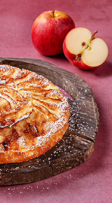 Tarte de Maçã na Air fryer