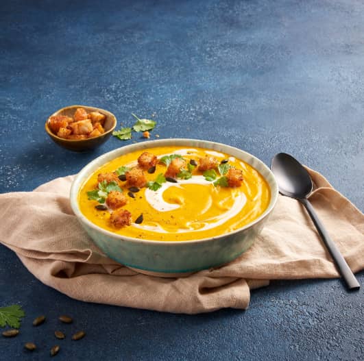 Receita de Sopa de Abóbora