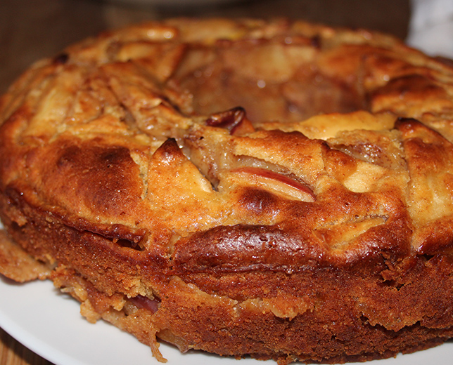 Bolo de maçã