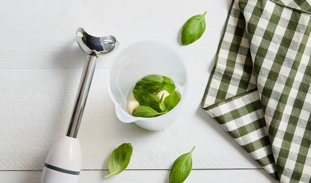 Ingredientes e varinha mágica