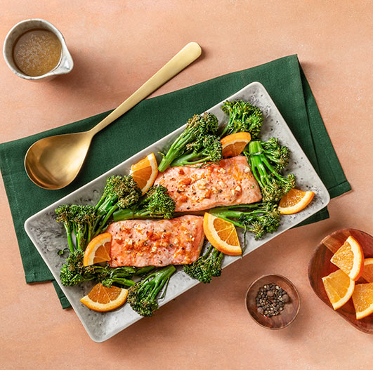 Receita de Salmão na Air fryer com mel e mostarda