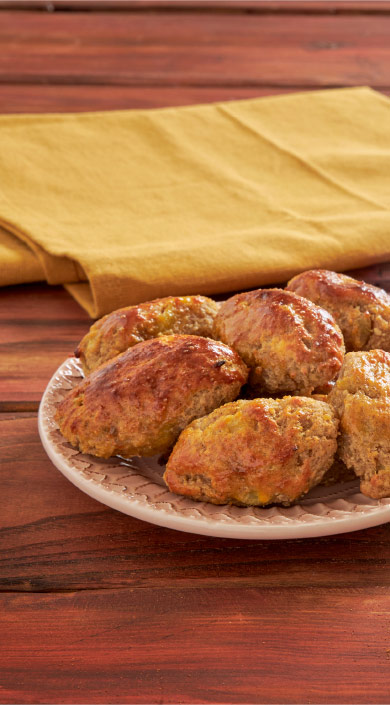 Receita de Broas de batata doce e canela