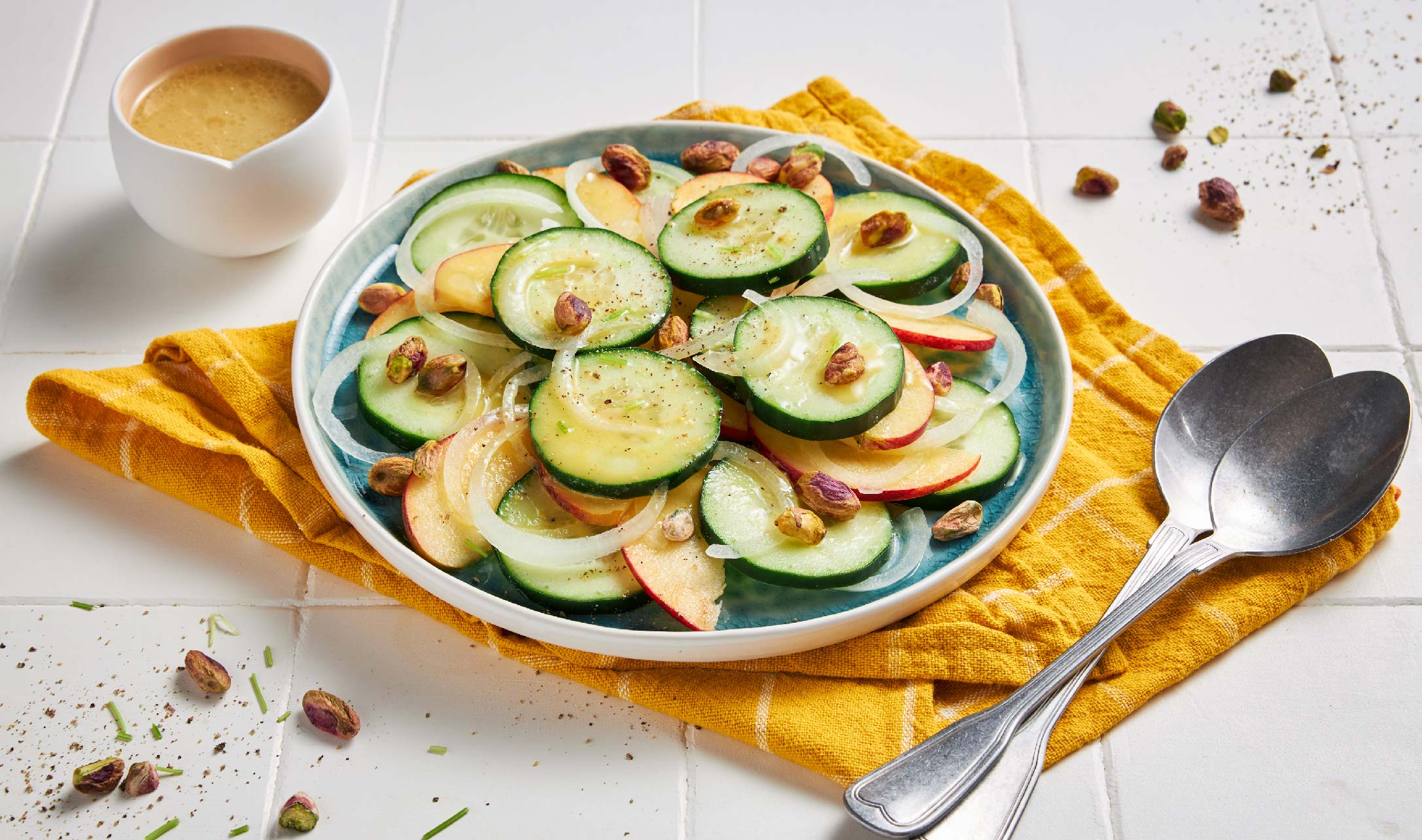 Salada de Maçã e Pepino