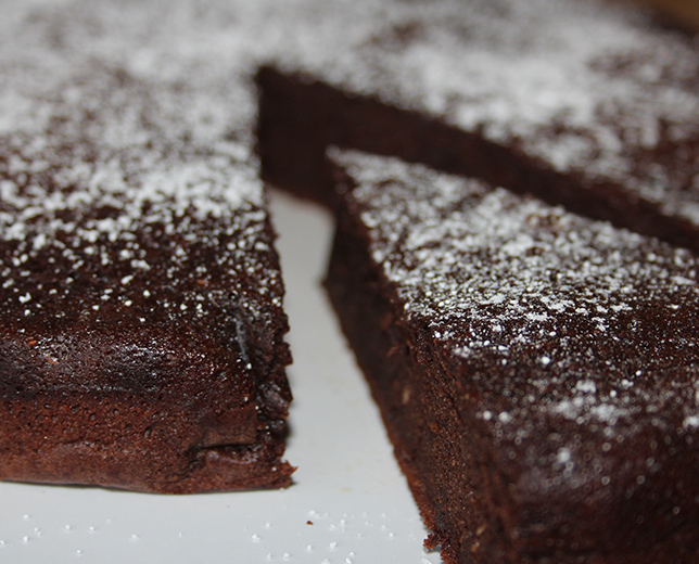 Bolo Húmido de Chocolate