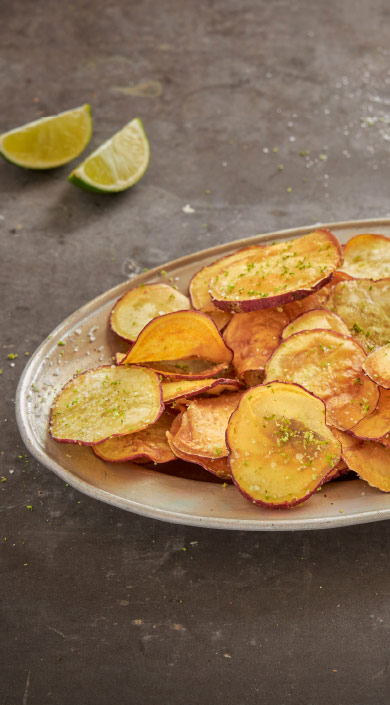 Batata Doce Frita com Lima