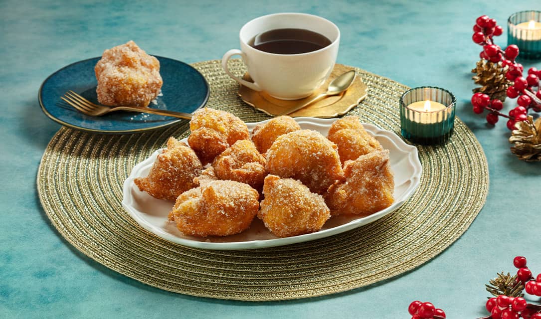 Receita de sonhos de abóbora