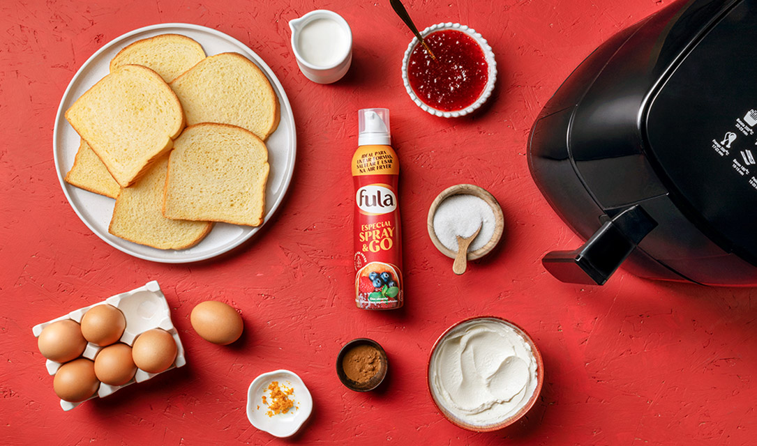 Fula - Rabanadas na Air fryer