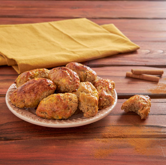 Receita de Broas de batata doce e canela