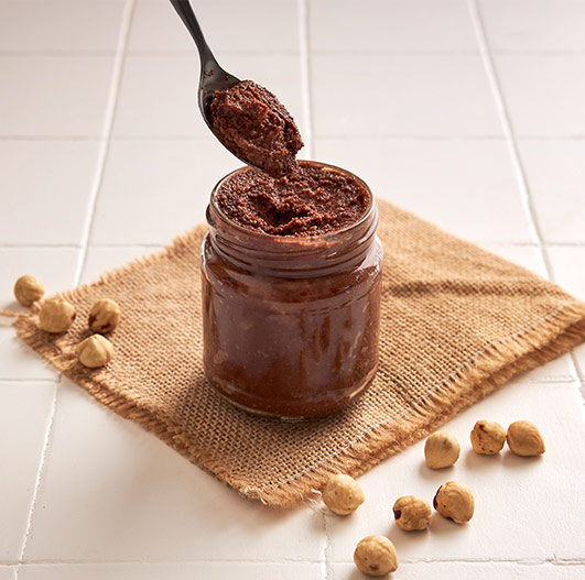 Receita de Pasta de Chocolate e Avelãs