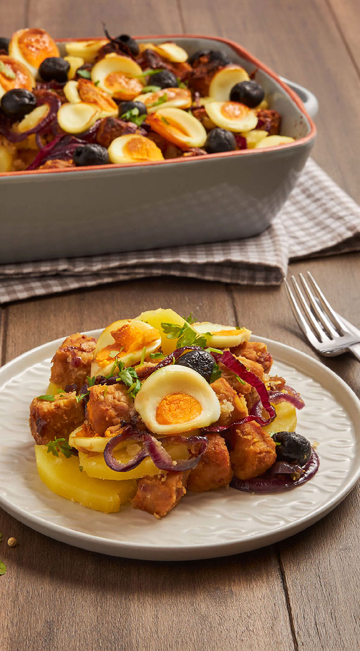 Receita de Tempeh à Gomes de Sá