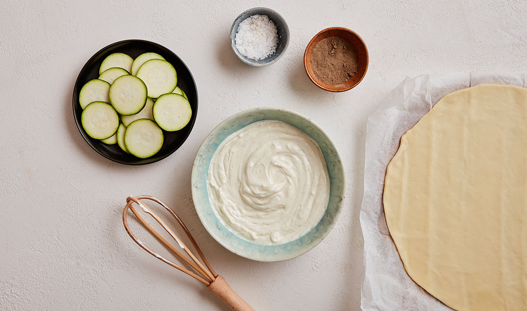 Pizza de curgete