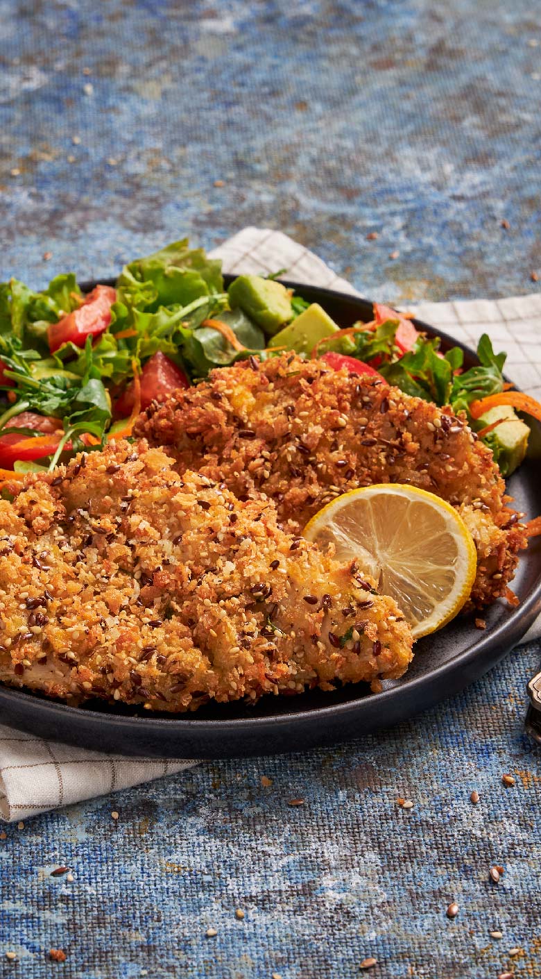 Receita de Frango Empanado crocante