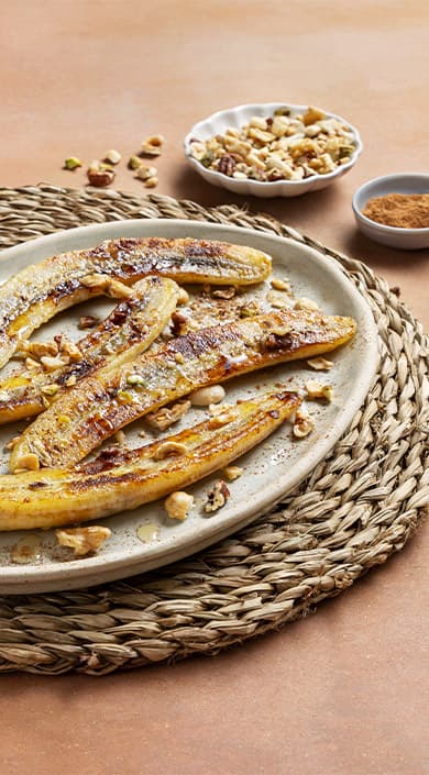 Receita de Banana Frita na frigideira