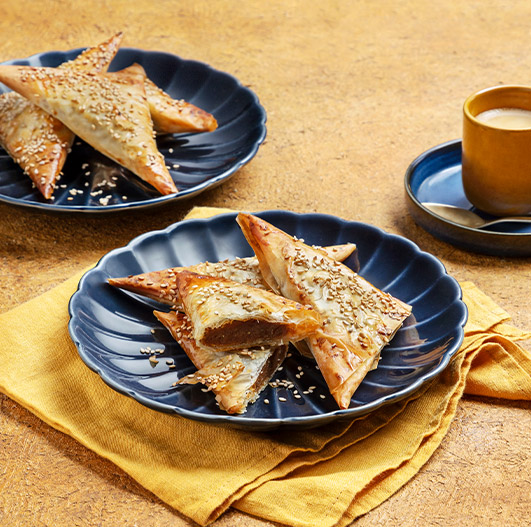 Receita de Chamuças de Grão no Forno