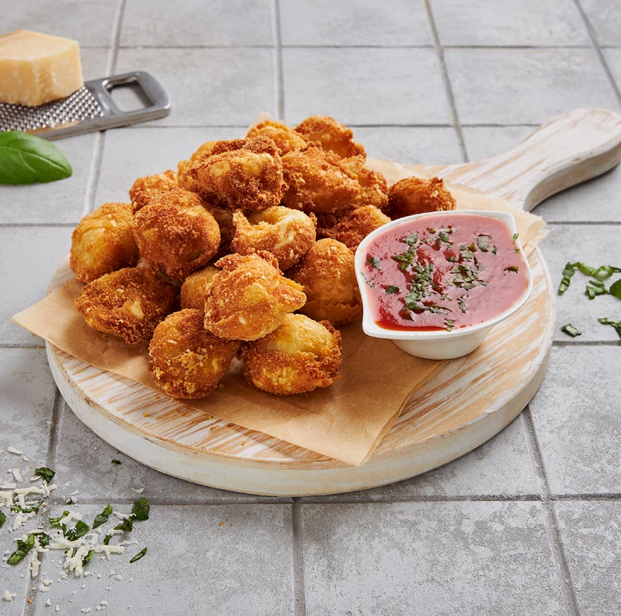 Receita de Tortelinis fritos