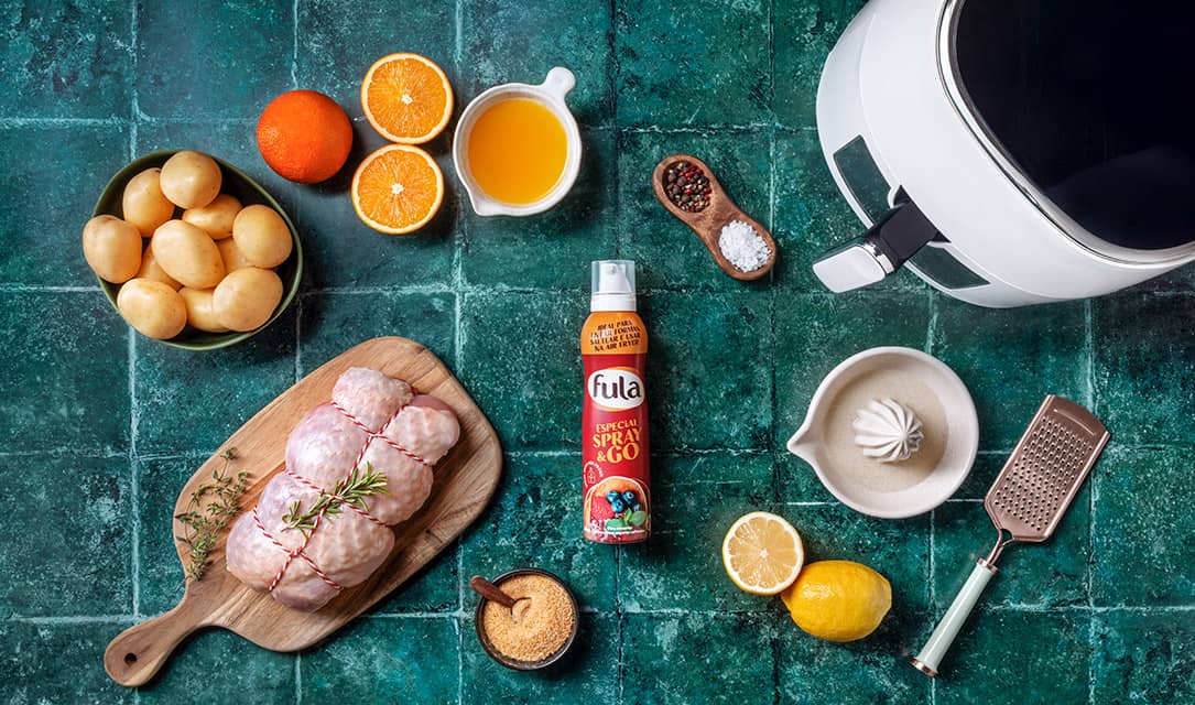 Fula - Receita de Peru na Air fryer