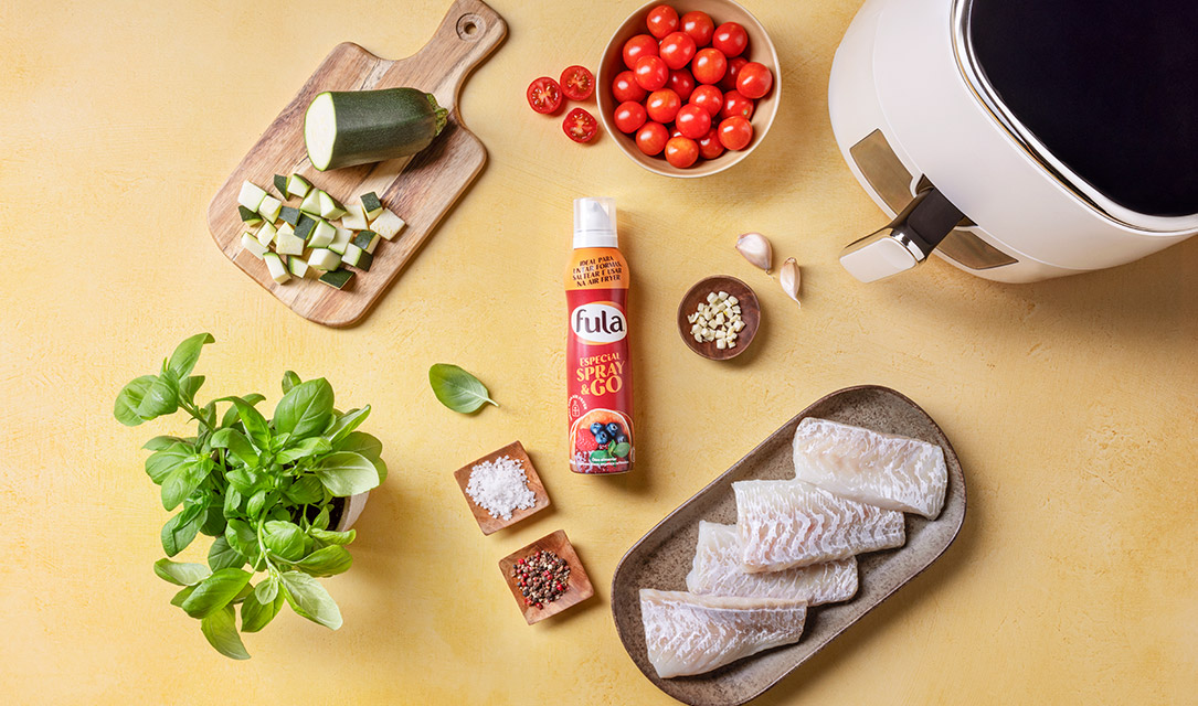 Fula - Receita de Bacalhau Fresco: Bacalhau na Air fryer