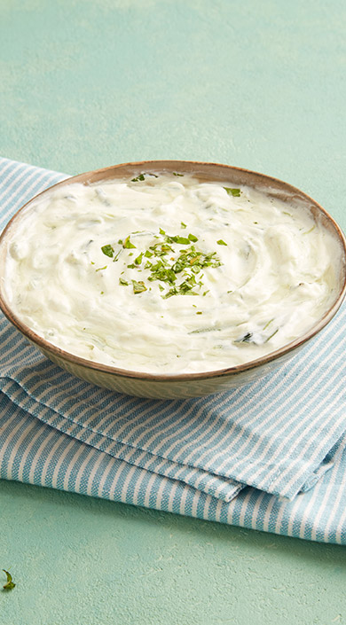 Receita de Molho Tzatziki