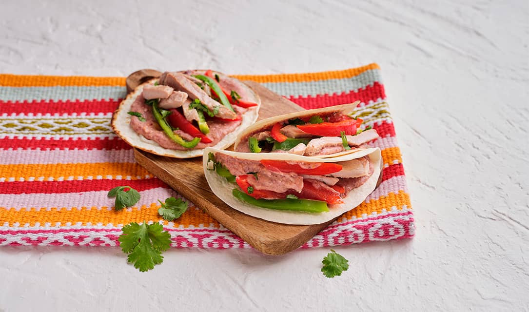 Tortilhas para burrito mexicano