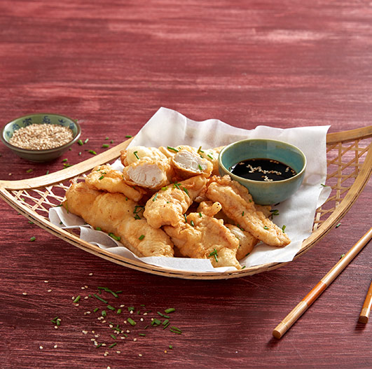 Receita de Tempura de frango