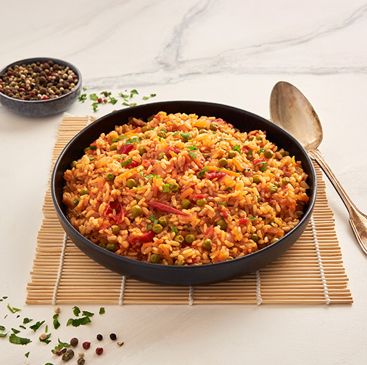Receita de Arroz Arco-íris com arroz integral