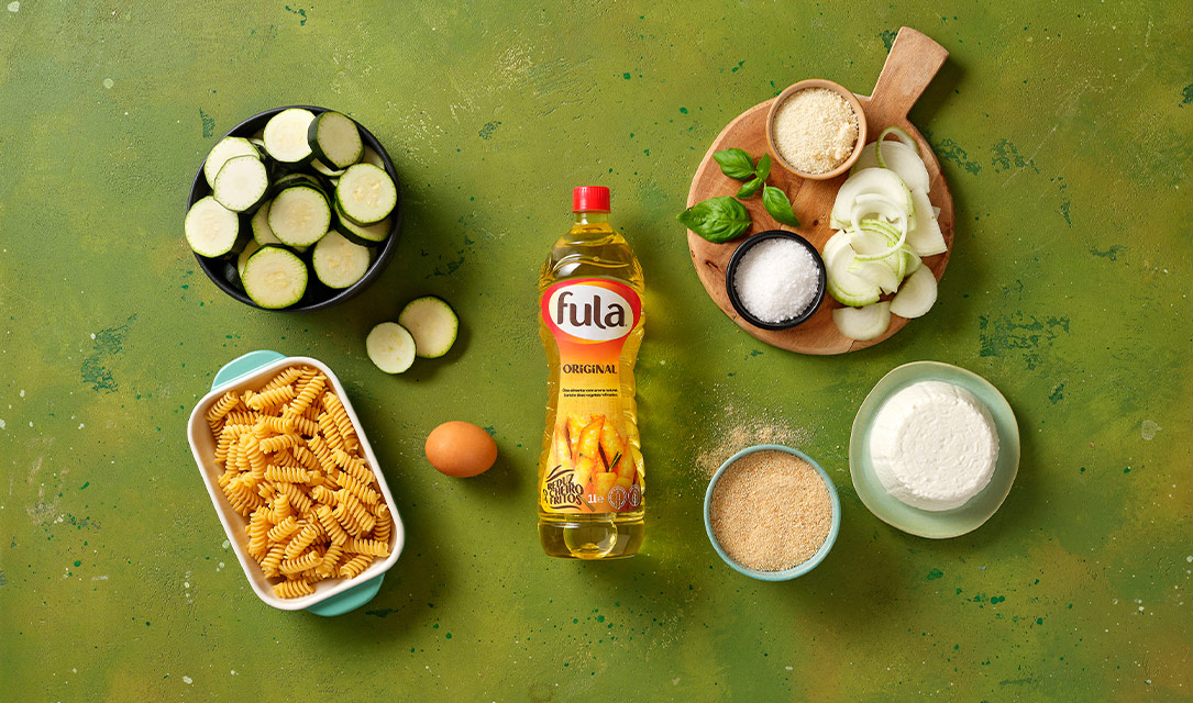 Almôndegas de curgete com massinha