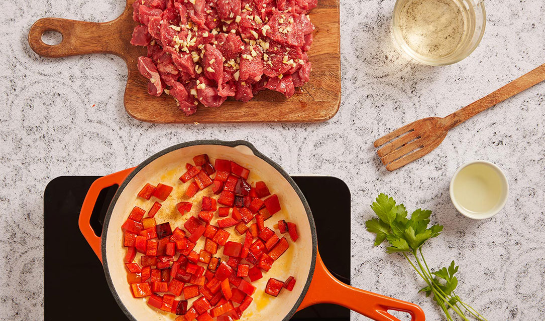 Carne a fritar em óleo Fula