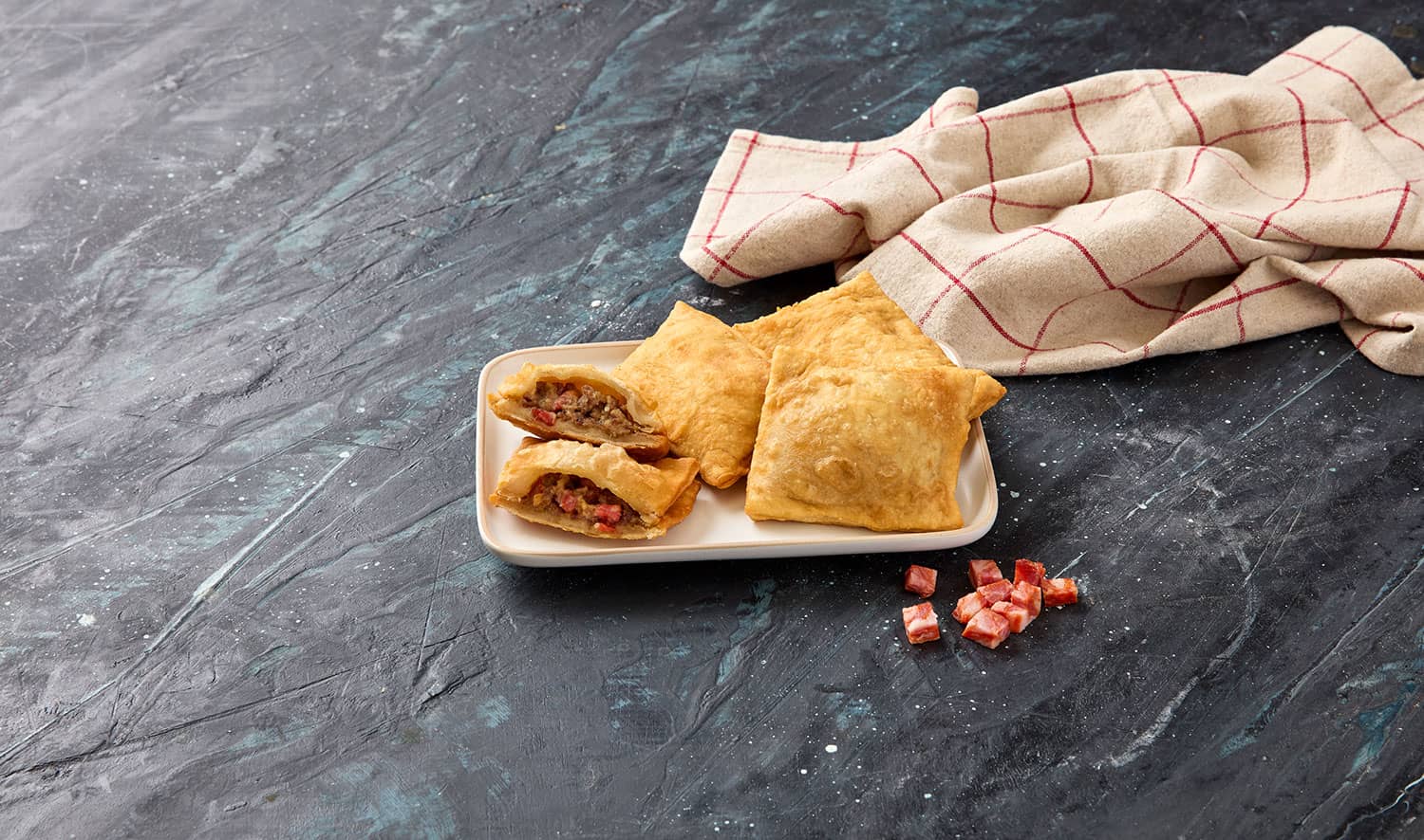 pastéis de massa tenra