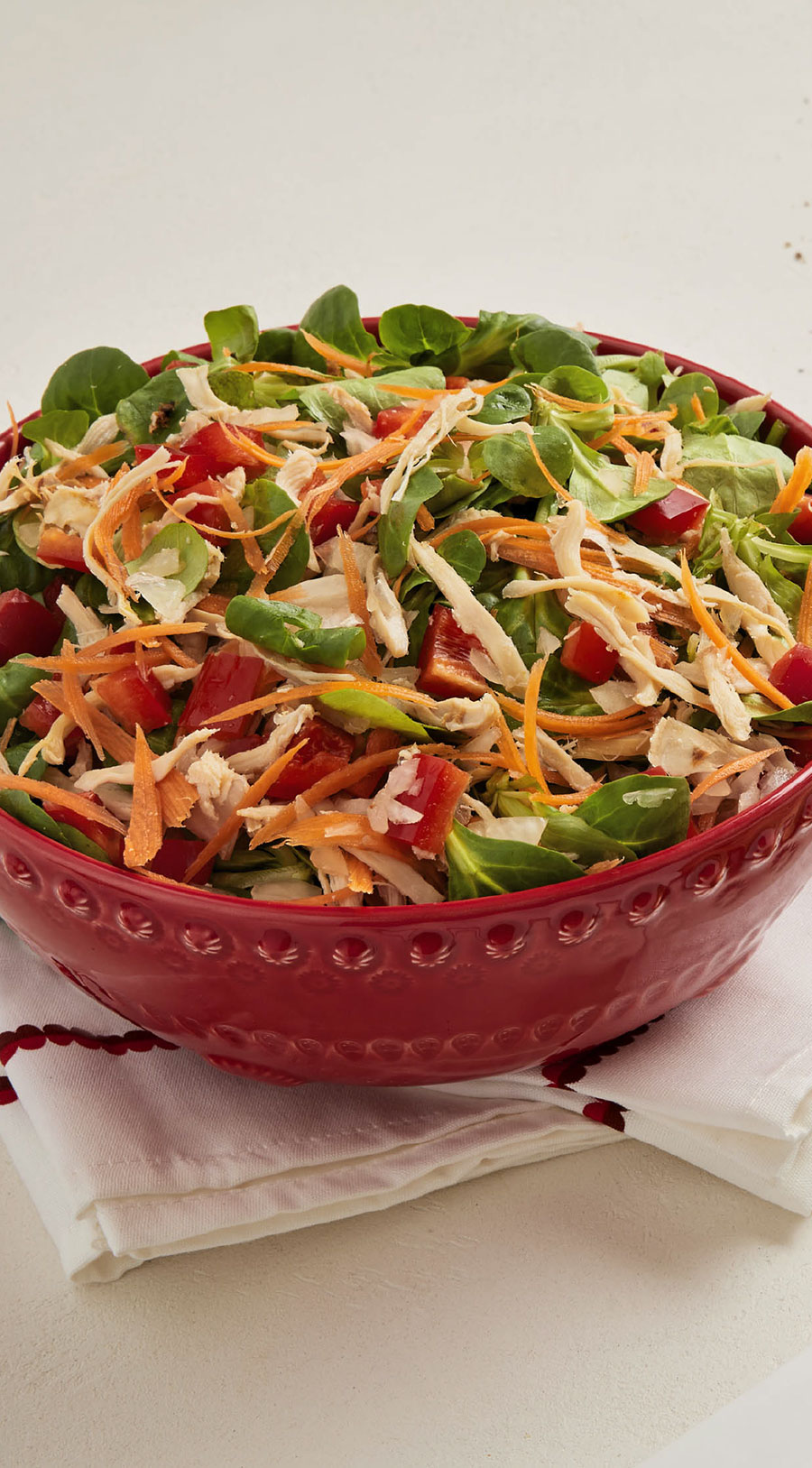 Receita de Salada de Frango