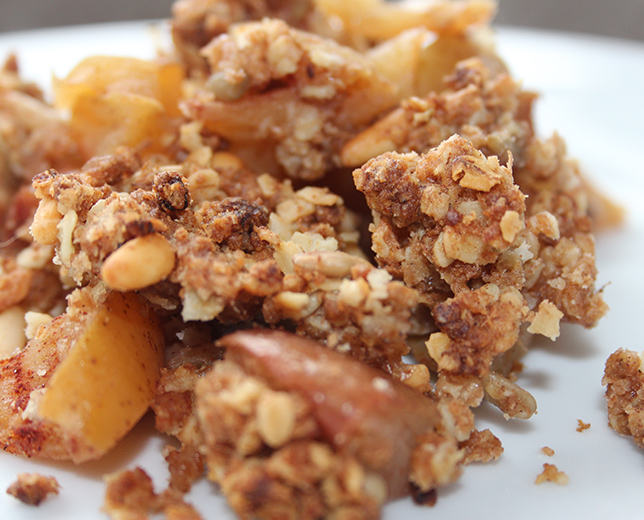 Crumble de marmelo