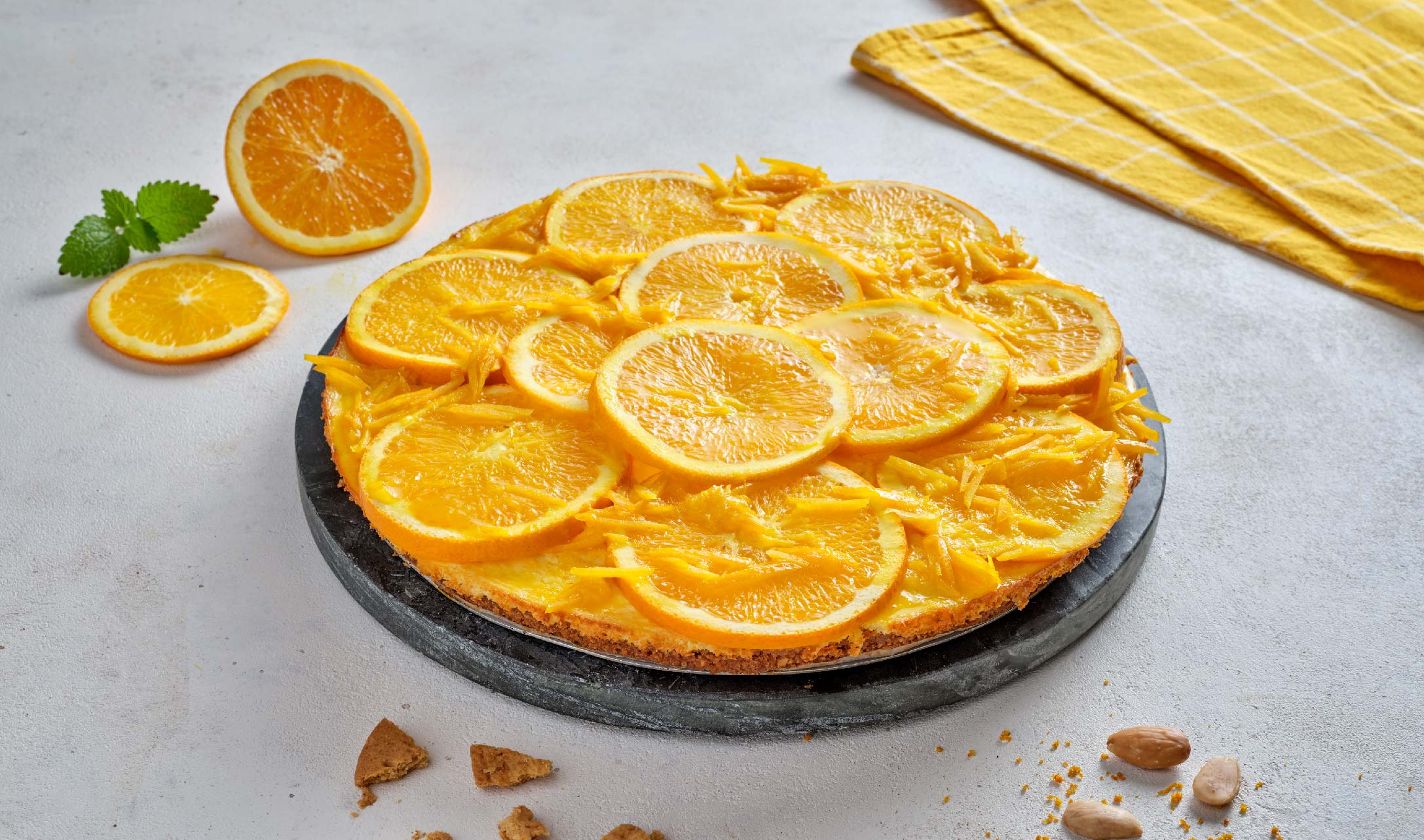Cheesecake de laranja