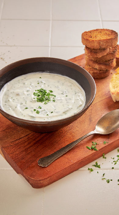 Receita de Molho de Iogurte