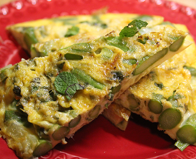 Tortilha de espargos