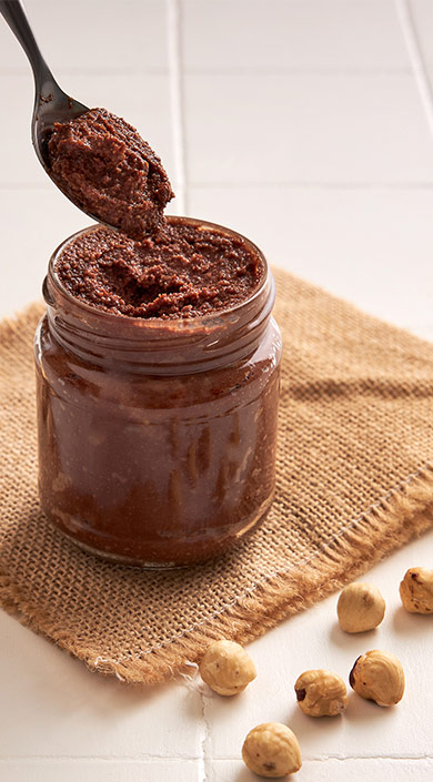 Receita de Pasta de Chocolate e Avelãs