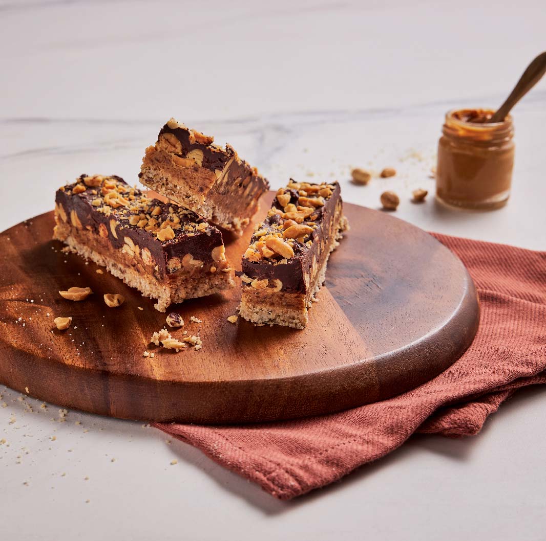 Receita de Snickers saudáveis