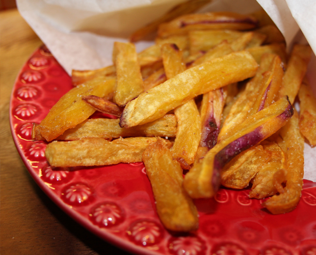 Batatas Doces Fritas