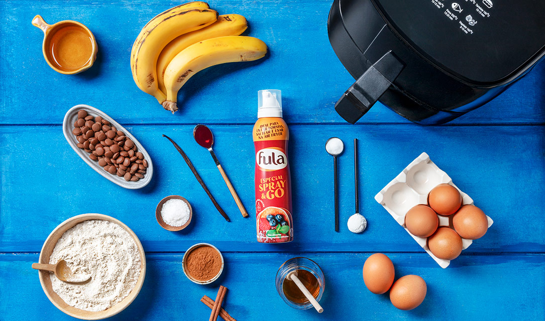 Fula - Como se faz pão de banana? Na Air fryer