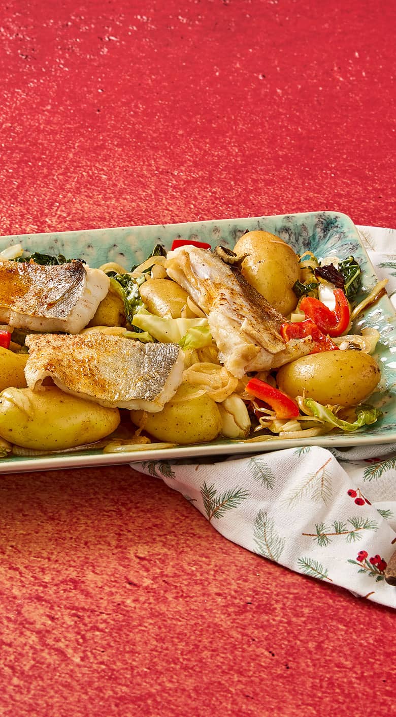 BACALHAU NO FORNO