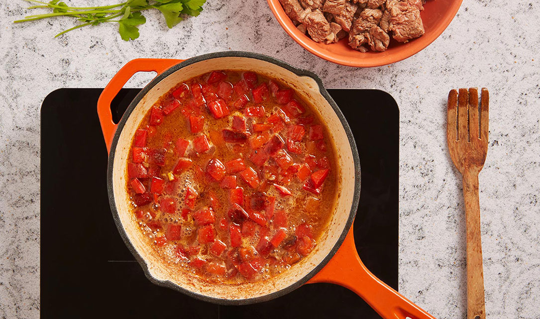 Pimento em vinho branco para receita de pica pau