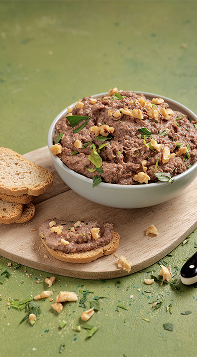 Receita de Paté de Cogumelos